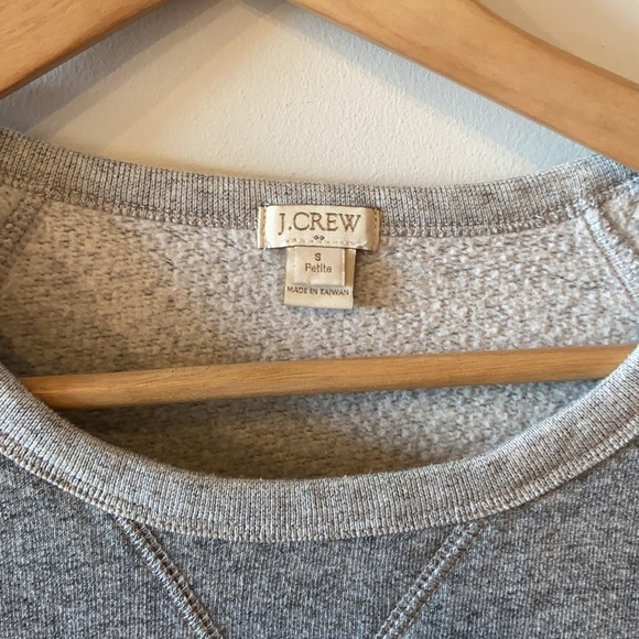 J Crew Cotton Sweatshirt Dress in Vintage Terry - Picture 5 of 6